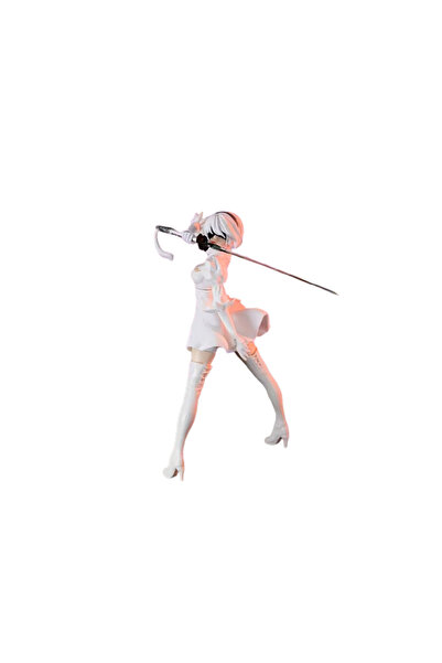 VeliumCraft Figurina Yorha 2, VeliumCraft, 17 cm inaltime, cu sabie, ABS, com...