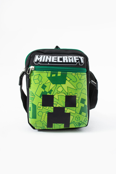 Sona Park Mine Creeper Children's Shoulder Bag – 3 Compartments – Waterproof Fabric (21×16×6 cm)