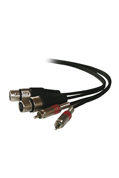 KlaussTech Cablu audio RCA-XLR, 2T/2M, 5m