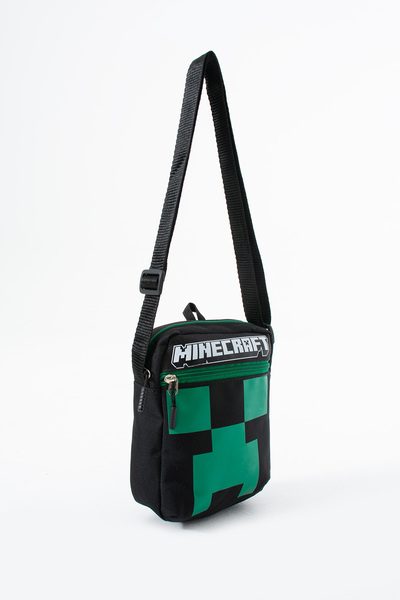 Sona Park Mine Creeper Children's Shoulder Bag – 3 Compartments – Waterproof Fabric (21×16×6 cm)