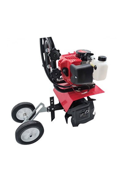 DDT GMT-1 Gasoline Cultivator/Motor Hoe, 52cc, 25 cm, 4 blades