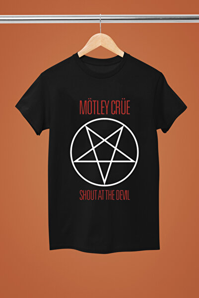 MAGORS MÖTLEY CRUE, BUMBAC IMPRIMAT, Mâneci scurte, CORTĂ REGULARĂ ROCK tricou