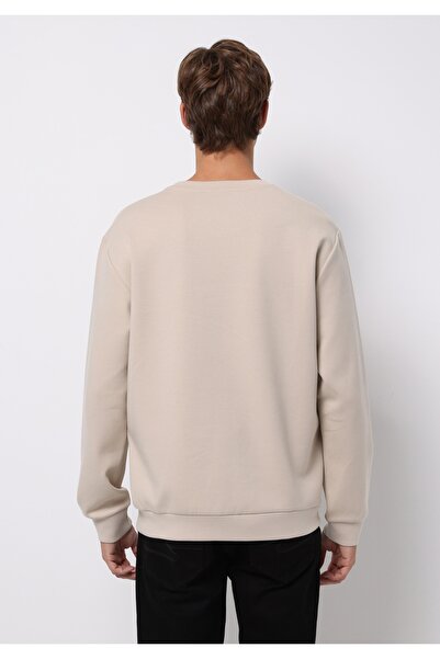 Colin's Hanorac bej pentru bărbați, cu croiala normală