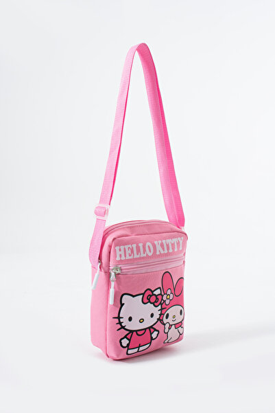 Sona Park Hello Kitty Melody Children's Shoulder Bag – 3 Compartments – Waterproof Fabric (21×16×6 cm)
