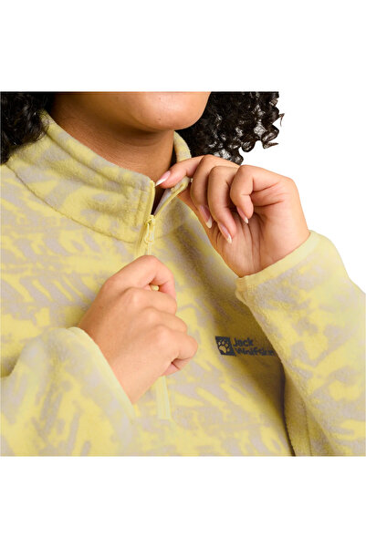 Jack Wolfskin Big Sky Hz Women's Yellow Fleece Women's Fleece A65449