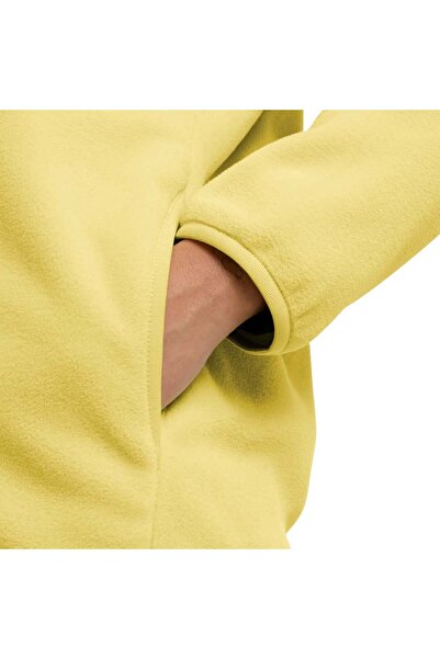 Jack Wolfskin Sumetro Fz Women's Yellow Fleece Jacket Women's Fleece Jacket A65075