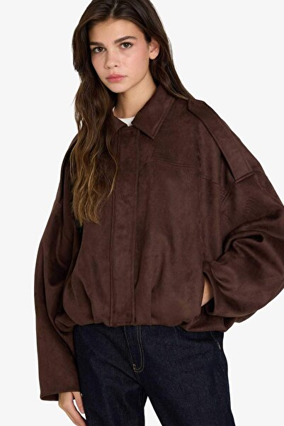 DeFacto Αδιάβροχο παλτό από σουέτ κανονικής εφαρμογής G0769AX26SP