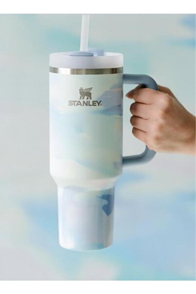 Stanley Quencher H2.0 FlowState Stainless Steel Vacuum Insulated Tumbler 40oz Marca Blue