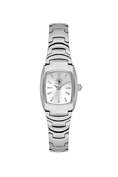 Santa Barbara Polo & Racquet Club ساعة يد نسائية أصلية مقاومة للماء 5 Atm ضما...