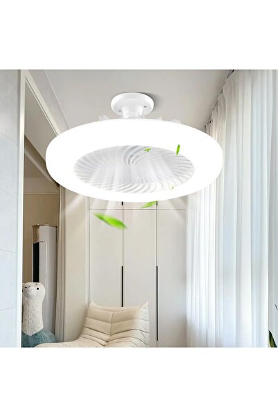 STOREMAX Poyraz Fan LED Işıklı Tavan Vantilatörü, 42W, Kumandalı, 5 Kanatlı, 3 Kademe Hız, Dimlenebilir, 3 Re