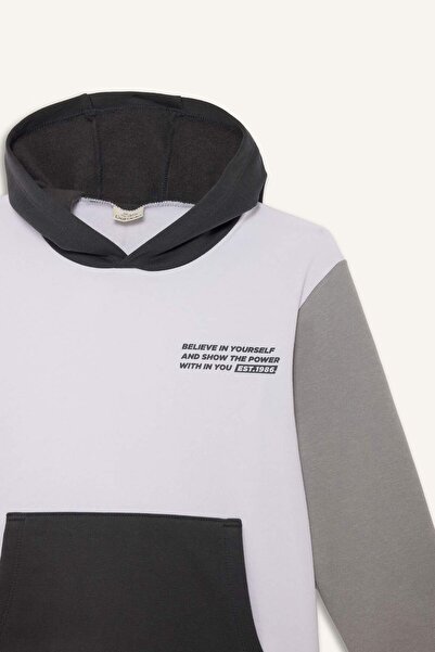 DeFacto Момчешки комплект от 2 части с качулка и качулка и панталони C8316A825CW