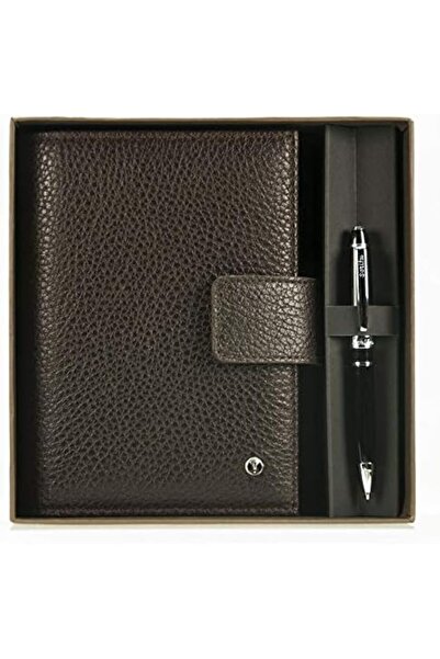 Yıldızan DR 2202-2 Toscana Kahve Cep Ajandası Kutulu 1178227
