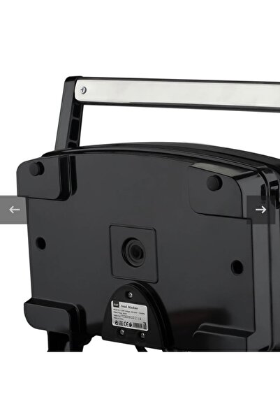 Prime Heim 850W Electric Grill with Non-Stick Plates and Heating on Both Sides