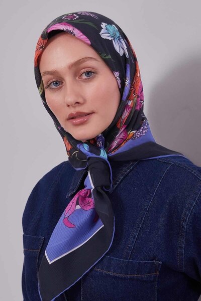 Levidor وشاح قطني بنمط ديزي نيلي