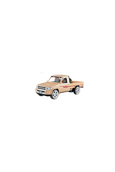Toysea 1:14 Remote Control Pickup Truck with Light, USB Charger, Rechargeable 4-Way RC Vehicle for Kids