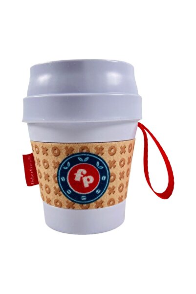 FISHER PRICE Φίσερ, Κούπα Καφέ, Κουδουνίστρα με Μασητικό Παιχνίδι 2-σε-1, Ουν...