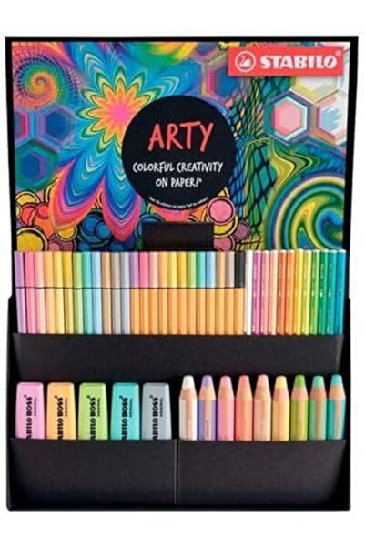 STOREMAX Pastel Mix Set ARTY - Fosforlu Kalem, Çok Yetenekli Kalemler, Sulu B...
