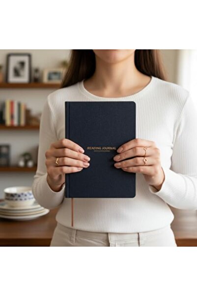 STOREMAX Okuma Günlüğü – A5 Sert Kapa­klı “Reading Journal, 100 Kitap İncelem...