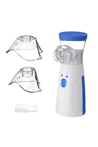 Biki Portable Mesh Nebulizer Machine, Mini Rechargeable Steam Inhaler for Adults and Kids 15ml