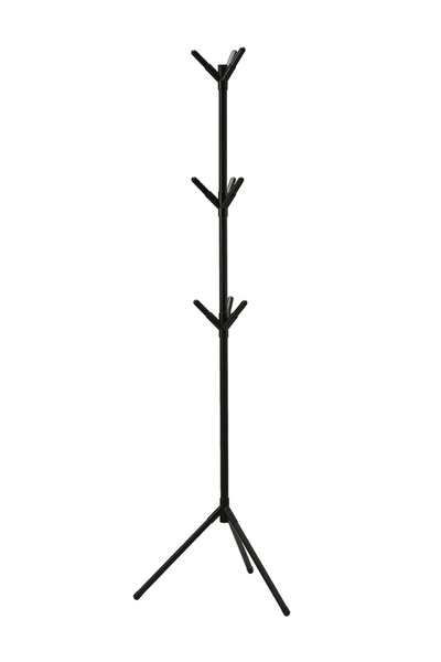 Lawazim Clothes & Hat Hanger 170cm Freestanding Metal Coat Rack 9 Hooks for Home Office