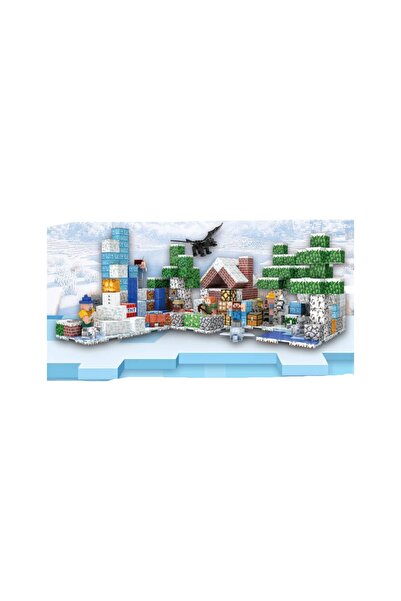 Toysea 8-in-1 Magnetic Building Blocks Set, Ice Snow World Series, Creative STEM Construction Toy for Kids