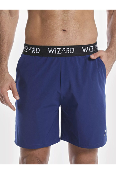 Wizard By Styli Men Blue Performance Shorts