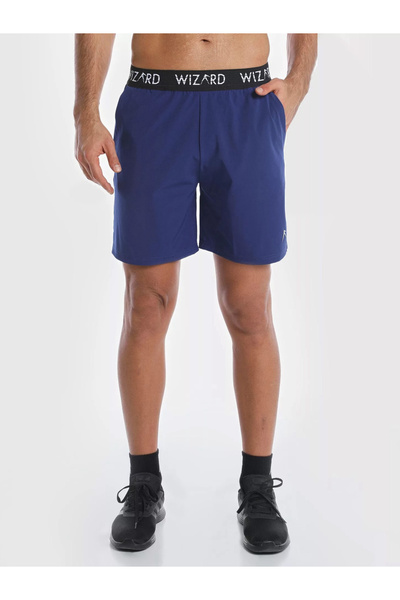 Wizard By Styli Men Blue Performance Shorts