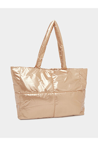 Styli Gold Padded Shopper Bag