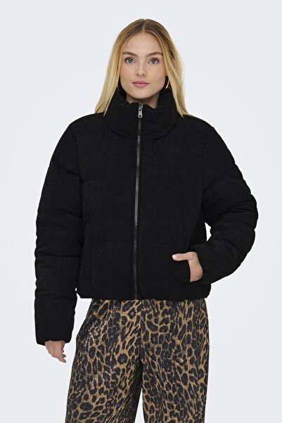 ONLY Women's / Girls' Black Coat Model Code: (15352821) Onlcammie Corduroy Jacket Otw Outlet