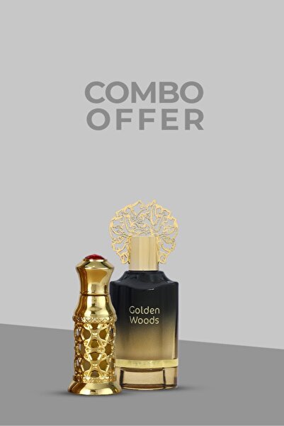 Naseem Special Combo(Golden Woods EDP- 55ml & Oud Safi Oil 6ml )|Pack of 2| for Men & Women