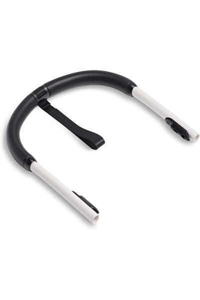 Stokke مقود عربة الأطفال YOYO - مقاوم للغاية، مغطى بطبقة من الجلد الصناعي - أبيض