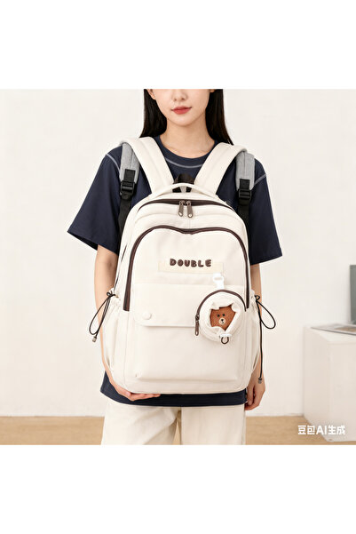 Generic New Style High-Aesthetic Dual-Shoulder Bag, Large Capacity, Fashionable and Versatile Backpack