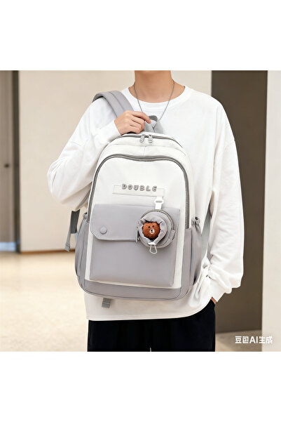 Generic New Style High-Aesthetic Dual-Shoulder Bag, Large Capacity, Fashionable and Versatile Backpack