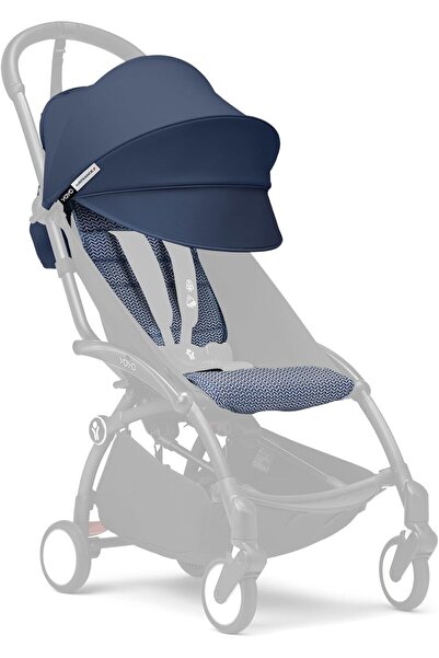 Stokke مجموعة يويو 6 ألوان+ (منسوجات فقط)، قماش مقعد ومظلة للأطفال من عمر 6 أ...