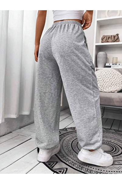 Take Two By Styli Solid Elastic Drawstring Waist Joggers