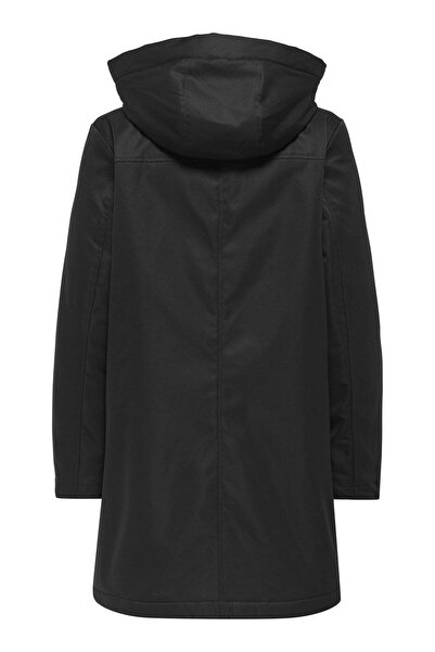 ONLY Women's / Girls' Black Coat Model Code: (15353713) Onlfelına Life Parka Otw