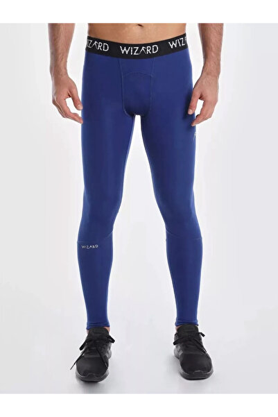 Wizard By Styli Men Blue Vent Wizardry Compression Tights