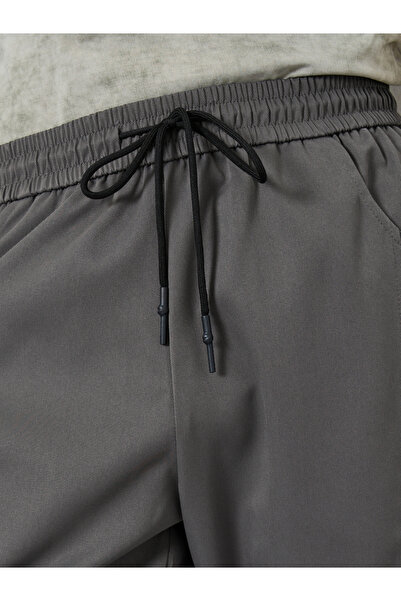 Take Two By Styli Men Solid Drawstring Waist Straight Leg Pants