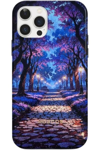 Mobcos جراب هاتف متوافق مع iPhone 16 Pro/16 Pro Max - هجين مزدوج الطبقات، ليل...