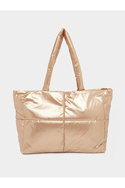 Styli Gold Padded Shopper Bag