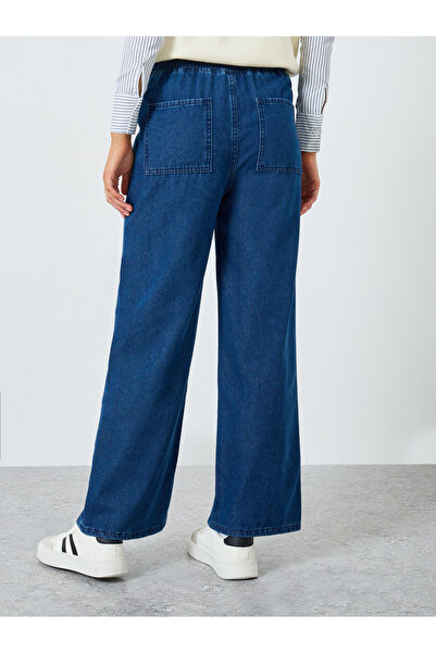 Styli High Rise Wide Leg Jeans