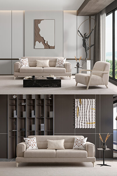 Eymense Tirilye Koltuk Takımı 3+3+1