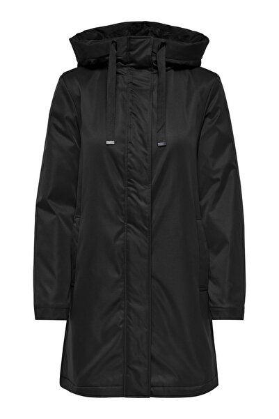 ONLY Women's / Girls' Black Coat Model Code: (15353713) Onlfelına Life Parka Otw