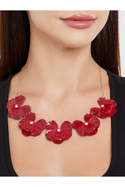 Styli Wide Floral Necklace