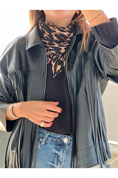 who knows ¿ Whoknows Leopard Pattern Cotton Scarf Shawl Women's Clothing Accessory