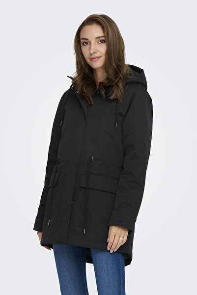 ONLY Women / Girls Black Coat Model Code: (15357625) Onlhannover Padded Jacket Otw Nn