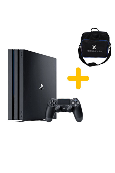 Sony PlayStation 4 Pro 1TB + Tek Kol + ConsoleX Çanta (Yenilenmiş)