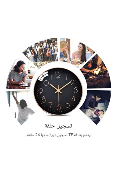 Electronic SPY 1080P Full HD Wireless WiFi Hidden - Mini Wall Clock Camera Night Vision