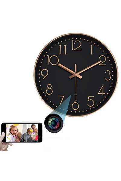 Electronic SPY Wireless WiFi Wall Clock Camera 1080P - Full HD Mini Hidden Night Vision