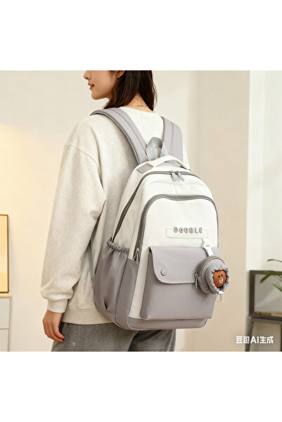 Generic New Style High-Aesthetic Dual-Shoulder Bag, Large Capacity, Fashionable and Versatile Backpack